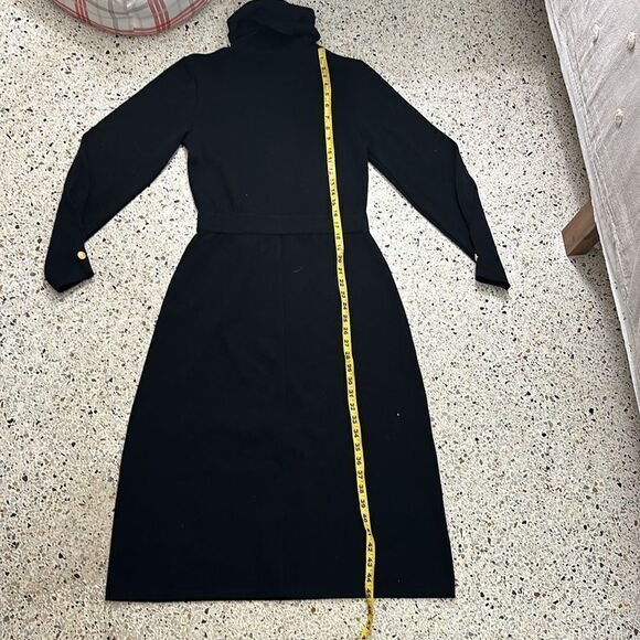 Stenstroms merino wool Buffy knit dress black small s Sweden - Picture 7 of 7